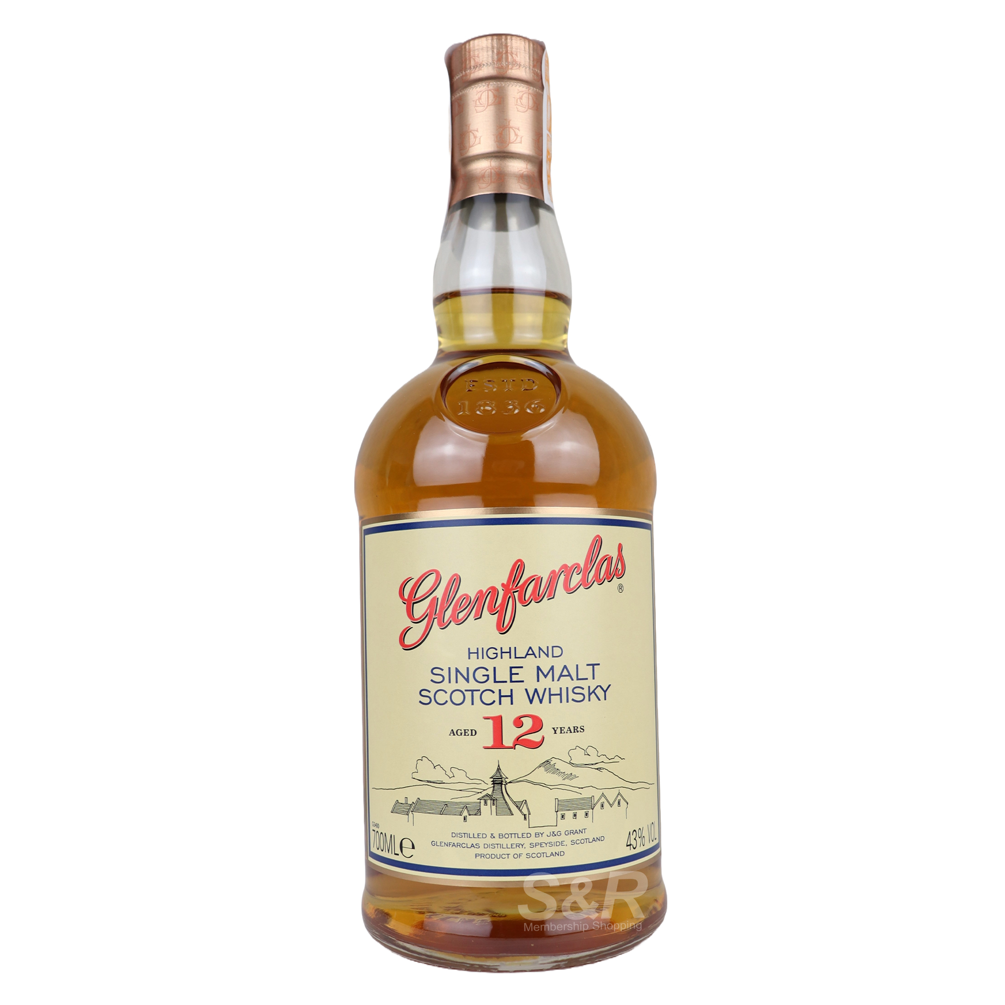 Glenfarclas Whisky 12 Years Old 700mL Glenfarclas Whisky 12 Years Old 700mL